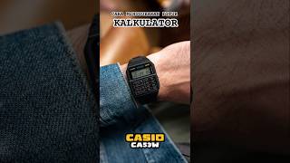 Casio ca53w cara setting kalkulator casiogshockoriginal jamtangan gshock watch [upl. by Pruchno396]