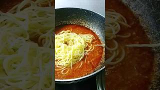 Minced meat Spaghetti mincemeat spaghetti food shortsviral fyp spaghettisauce cooking recipe [upl. by Htebesile]