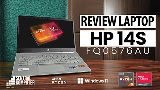 HP 14SFQ0576AU  Bertenaga Berkat AMD RYZEN 3 3250U amp AMD Radeon Graphics  Windows 11 Home [upl. by Drhacir]