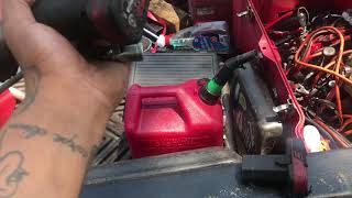 How to remove distributor 1988 Chevy S10 28 v6 [upl. by Lundgren]