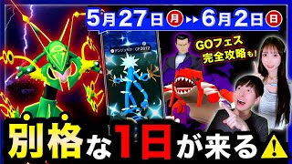 メガレックウザ再来！今週逃すと入手不可能になる最後の注意点⚠️GOフェス攻略の週間まとめ【ポケモンGO】 [upl. by Zippora]