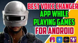 voice changer app for android while playing games 2021 [upl. by Anibla]