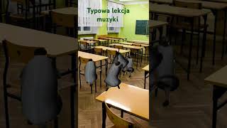 Typowa lekcja muzyki memes [upl. by Ecnal]