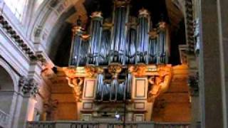 Church organ Les Invalides Paris [upl. by Nappie]