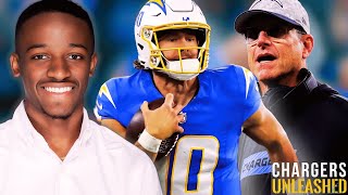 ESPNs Kris Rhim Talks Chargers Winning Culture Shift Justin Herbert amp Jim Harbaugh  LEADER OF MEN [upl. by Modestine]