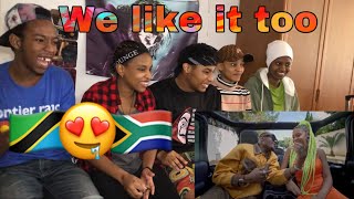 Darassa ft Sho Madjozi  I like it REACTION VIDEO [upl. by Eitsym]