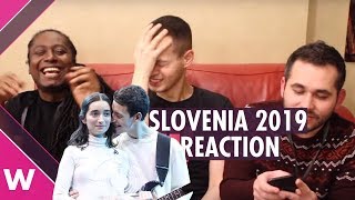 Zala Kralj amp Gašper Šantl win Slovenia EMA 2019 REACTION [upl. by Holey867]