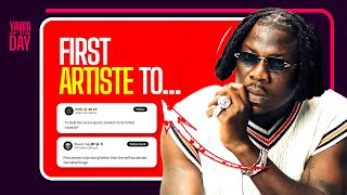 Stonebwoy Is The First Artiste To… [upl. by Northrop438]