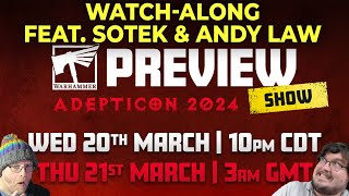 Adepticon Reaction Steam amp Live QampA w Andy Law amp Loremaster of Sotek [upl. by Leis]