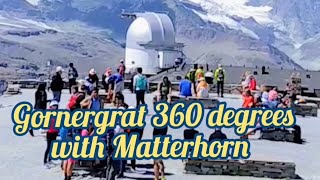 Gornergrat panorama One of the best in the world Part 2 switzerland zermatt [upl. by Enaywd435]