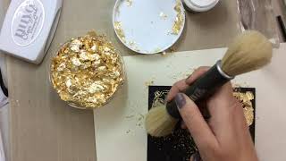 Five Ways to Use Gilding Flakes [upl. by Farhsa]