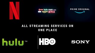 All Streaming Service On One Place [upl. by Sacksen]