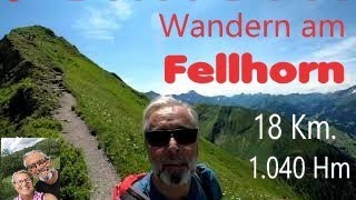 Wanderung von der Kanzelwandbahn zum Fellhorn Gipfel  Fellhorngrat  Söllereck  4K [upl. by Millar847]