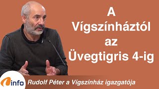 A Vígszínháztól az Üvegtigris 4ig Színház film szerepek Rudolf Péter InfoRádió Aréna [upl. by Tega364]