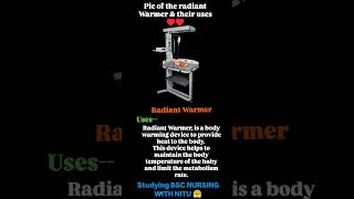 Picture of the radiant Warmer amp their uses equipment aiims bscnursing anmgnmmedical hospital [upl. by Alviani]