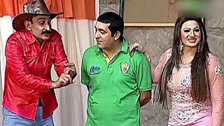 Best Of Zafri Khan and Saima Khan With Iftikhar Thakur Pakistani Stage Drama Cpmedy Clip  Pk Mast [upl. by Aicelet]