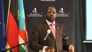 Cirino Hiteng Ofuho South Sudanese Minister of Culture Youth and Sports [upl. by Bohrer]