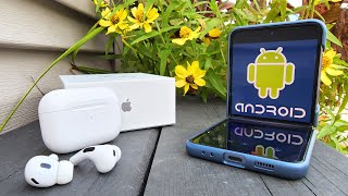 AirPods Pro 2 Android User Review  What works what doesnt and are they worth it [upl. by Moersch536]