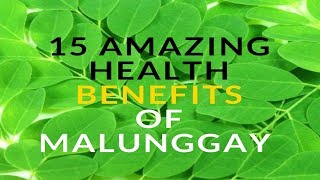 15 Amazing Health Benefits of Moringa  Malunggay [upl. by Yssirhc559]