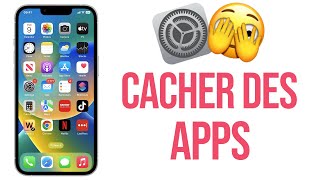 Comment cacher des applications sur iPhone [upl. by Deegan]