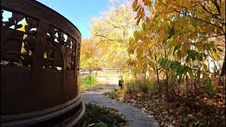 A little walk in November around the Westinghouse Memorial and Pond in Schenley Park [upl. by Morrell]