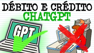 LANÇAMENTOS CONTÁBEIS NO CHATGPT [upl. by Aicenert]