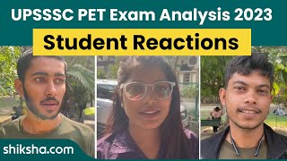 UPSSSC PET Exam Analysis 2023 amp Student Reactions [upl. by Olegnaed372]