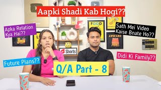 Hum Shadi Kab Krenge QnA Part 8🥵  NikshriVlogs [upl. by Graves225]