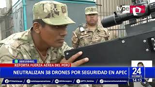 Fuerzas Armadas neutralizan drones en inmediaciones donde se desarrolla APEC [upl. by Nanyk724]