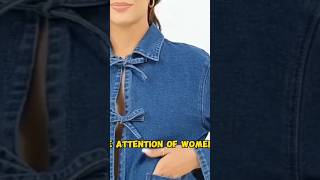 🌟PLNOTME Women’s Denim Jacket Review💡shorts short DenimJacketReview PLNOTMEFashion TrendyWomen [upl. by Barfuss]