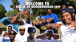 Welcome To Rollin 60 Neighborhood Crips LA Most Hated Gang trending losangeles viralvideo fyp [upl. by Arracahs]