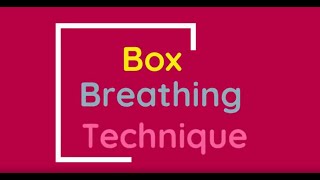 Box Breathing Technique [upl. by Nylia]