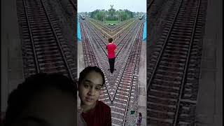 Funny train 🚊 video vfxgaurav [upl. by Arabele]