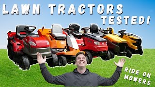 5 Best Lawn Tractors  Ride On Lawn Mowers  What Should You Buy [upl. by Sherie547]