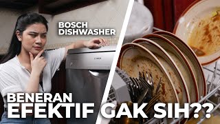 CUCI PIRING OTOMATIS Review BOSCH Freestanding Dishwasher Series 2 SMS25AI00V [upl. by Neitsabes706]