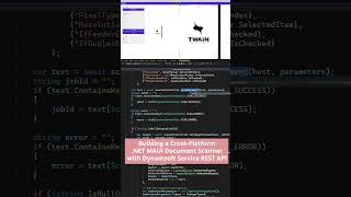 NET MAUI Document Scanner with Dynamsoft Service REST API [upl. by Manella]
