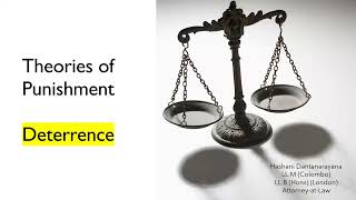 Deterrence as a theory of punishment [upl. by Reginauld]