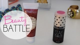 BEAUTY BATTLE  Stay Flawless Benefit VS Base Lissante Couleur Caramel [upl. by Dera]