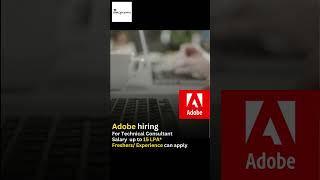 New Fresher opportunity Adobe Off Campus hiring  Apply Online adobe job vacancy [upl. by Conant549]