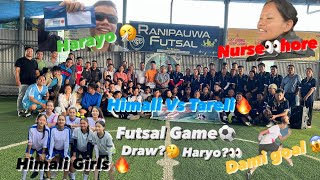 K vayo yesto futsal ma 😱⚽️Himali Vs Tareli Boys and Girls ⚽️❤️Final Part [upl. by Muir]