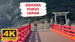 Walk in beautiful Oshima island Fukui Japan [upl. by Malia599]