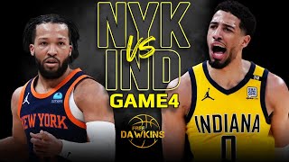 New York Knicks vs Indiana Pacers Game 4 Full Highlights  2024 ECSF  FreeDawkins [upl. by Inatirb]