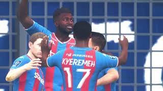 Retournée Acrobatique de Alexandre Mendy SM CAEN  EA SPORT FC 25  Football [upl. by Esinev]