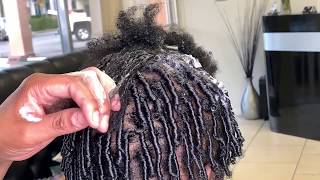 Finger Coil  Comb Twist Watch amp Learn  Natural Hair Curls 4A Hair  Easy Natural Style [upl. by Winn936]