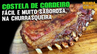 Como preparar uma deliciosa COSTELA DE CORDEIRO na brasa ou costela de carneiroovelha [upl. by Lardner750]