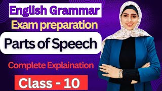 Parts Of Speech Class 9101112 How to identify Parts of Speech  Parts of Speech by Nazmeen mam [upl. by Atnoed613]