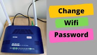 How to change FTTH Modem Wifi Password  FTTH Modem का Wifi पासवर्ड कैसे बदले [upl. by Lisandra]