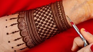 Easy Bridal Mehndi Floral Dulhan Mehandi Designs 2023 Makar Sankranti Special Henna 3D Mehndi [upl. by Uda]