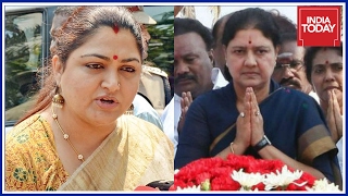 Khushboo Backs OPS For Chief Ministers Post [upl. by Rubetta782]