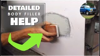 The Secret to Getting Body Filler  Bondo Straight  Fast Easy Consistent [upl. by Hammer142]